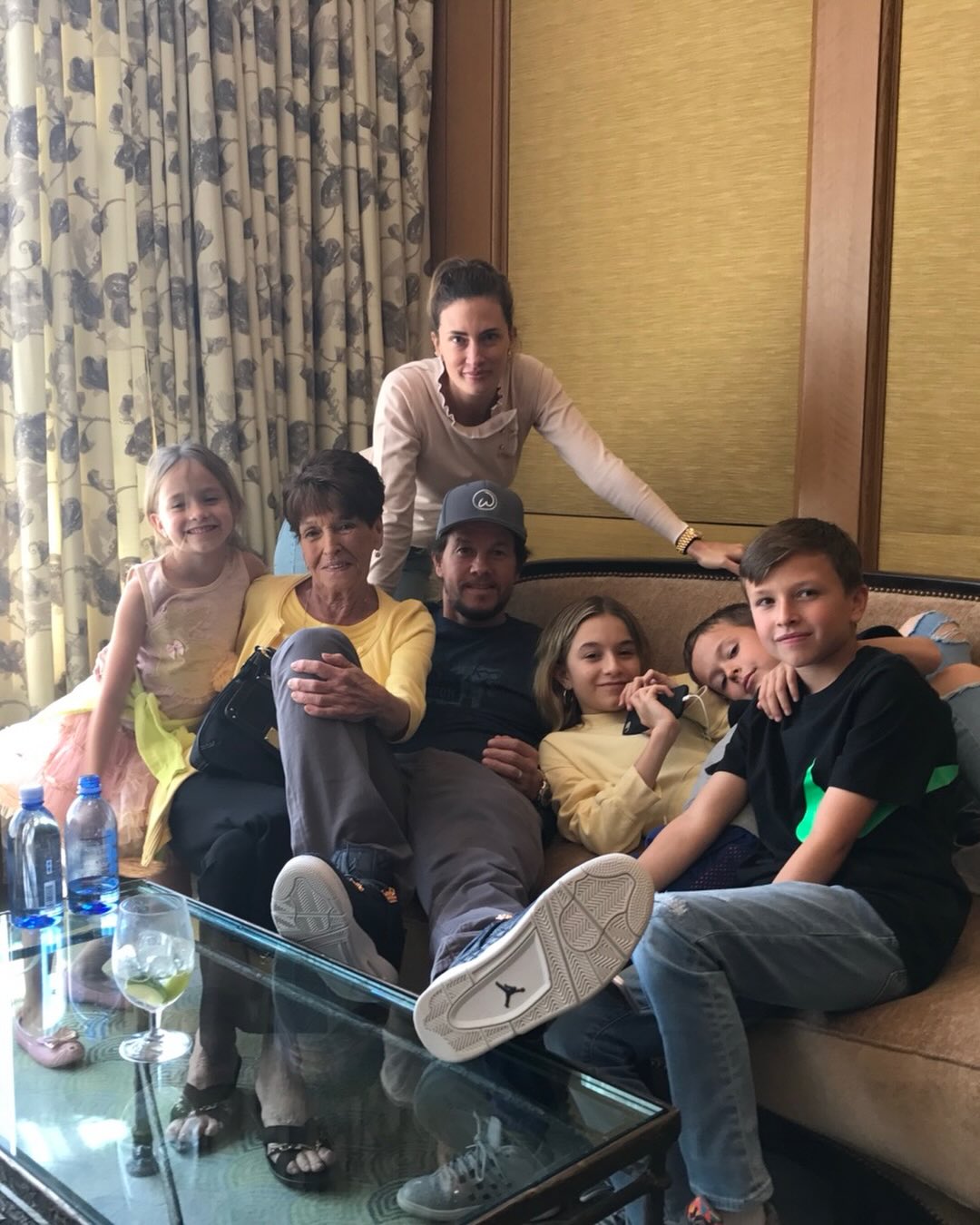Mark Wahlberg's post for his family.