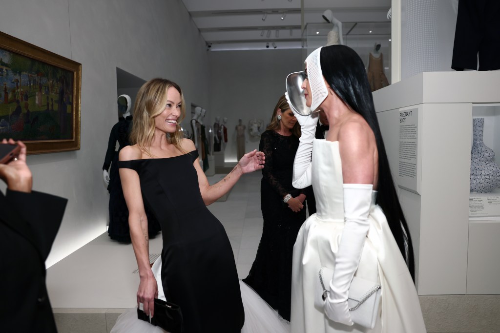 Olivia Wilde and Katy Perry attend the 2026 Met Gala