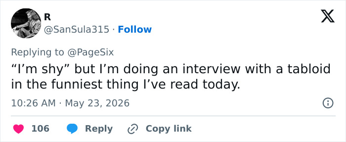 Tweet about doing an interview with a tabloid on Taylor Swift wedding plans drama