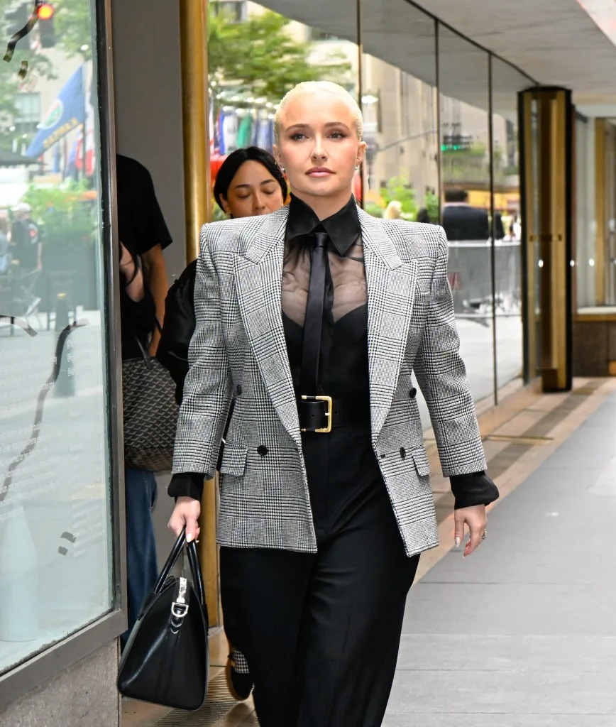 “It was either I was too young, and I was being forced to be perfect at all times. I was not encouraged to just be myself,” Panettiere (seen abovee at the “Today” show in September 2024) said. GC Images