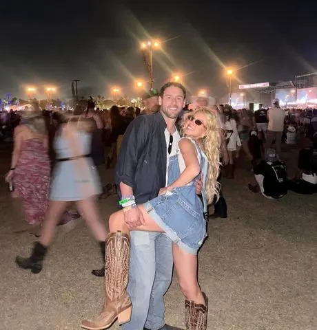 Sydney Sweeney with Scooter Braun at StagecoachCredit: Instagram/Sydney Sweeney