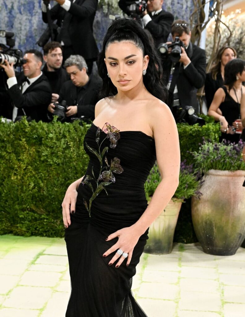 Charli XCX attends the 2026 Met Gala On May 4 2026