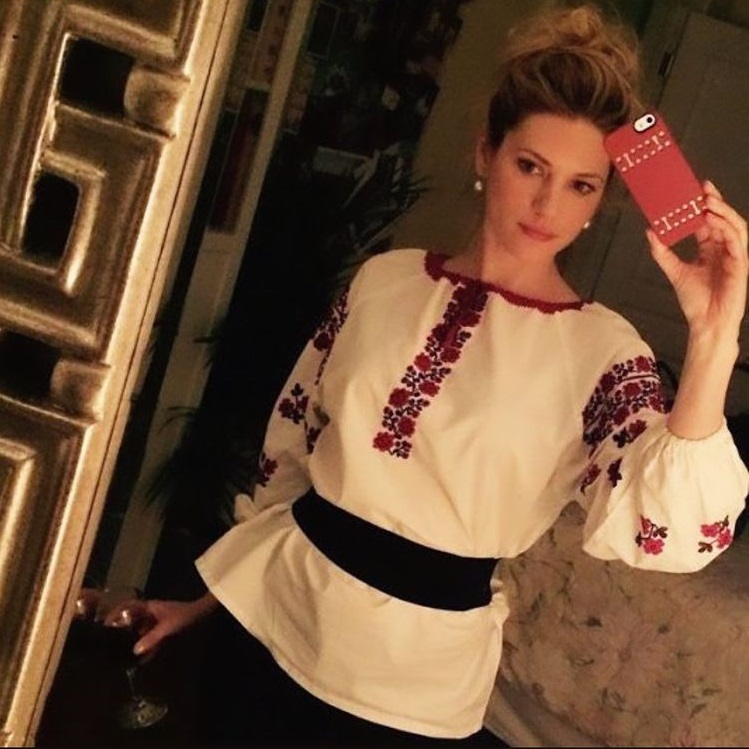 Demi Moore, Salma Hayek and more: World celebrities embracing Ukrainian vyshyvankas