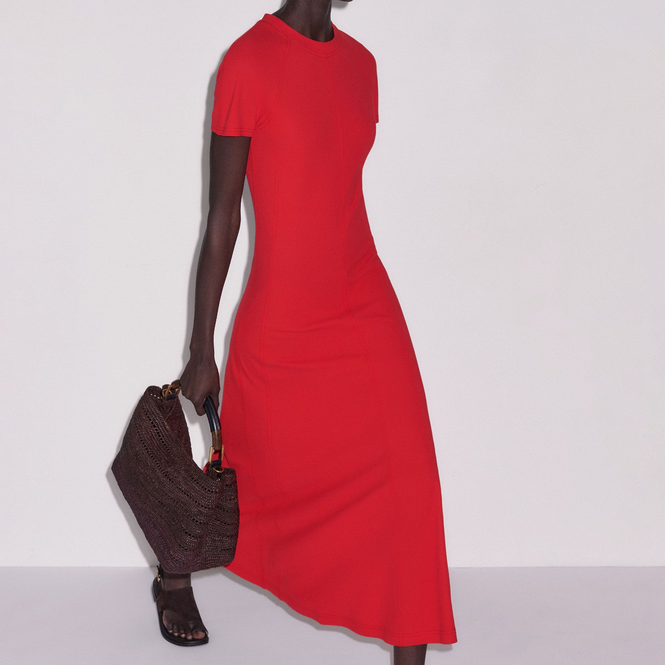 Raglan Sleeve Maxi Dress