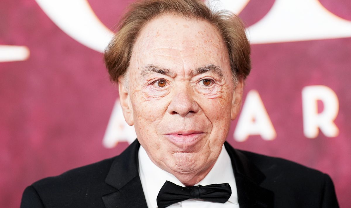 Andrew Lloyd Webber in black tuxedo and bow tie