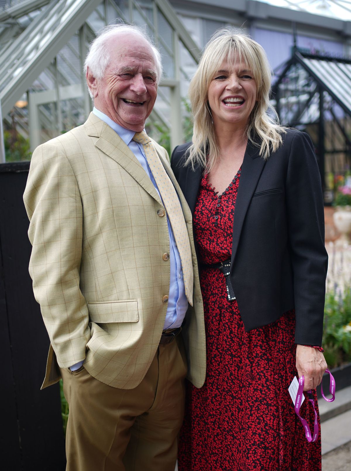  Johnny Ball and his daughter Zoe Ball 
