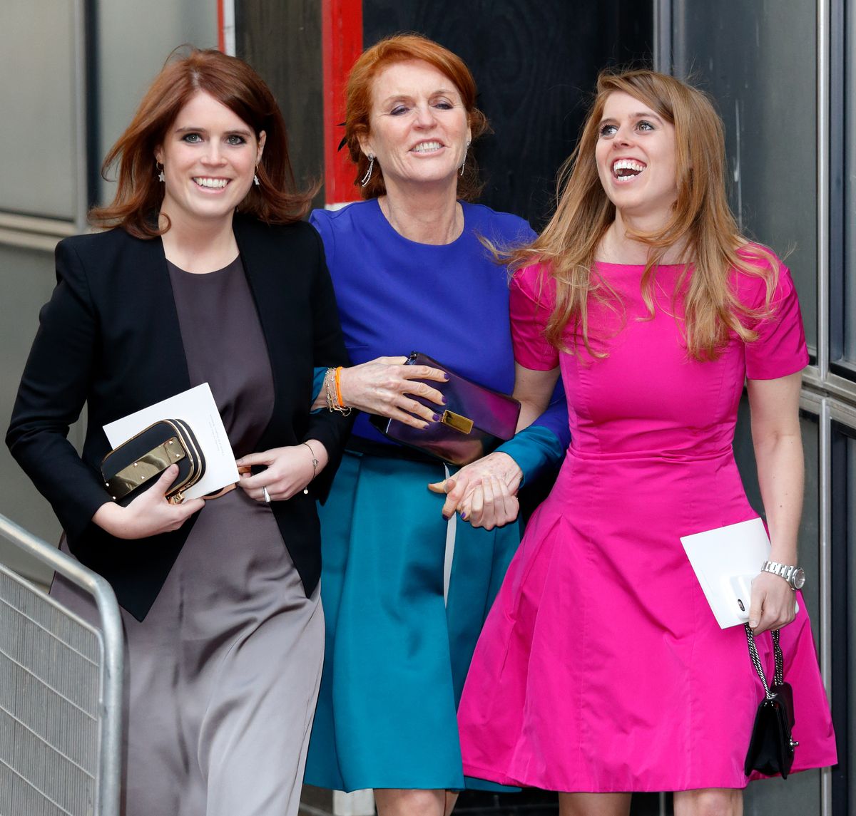 Eugenie, Beatrice and Sarah Ferguson