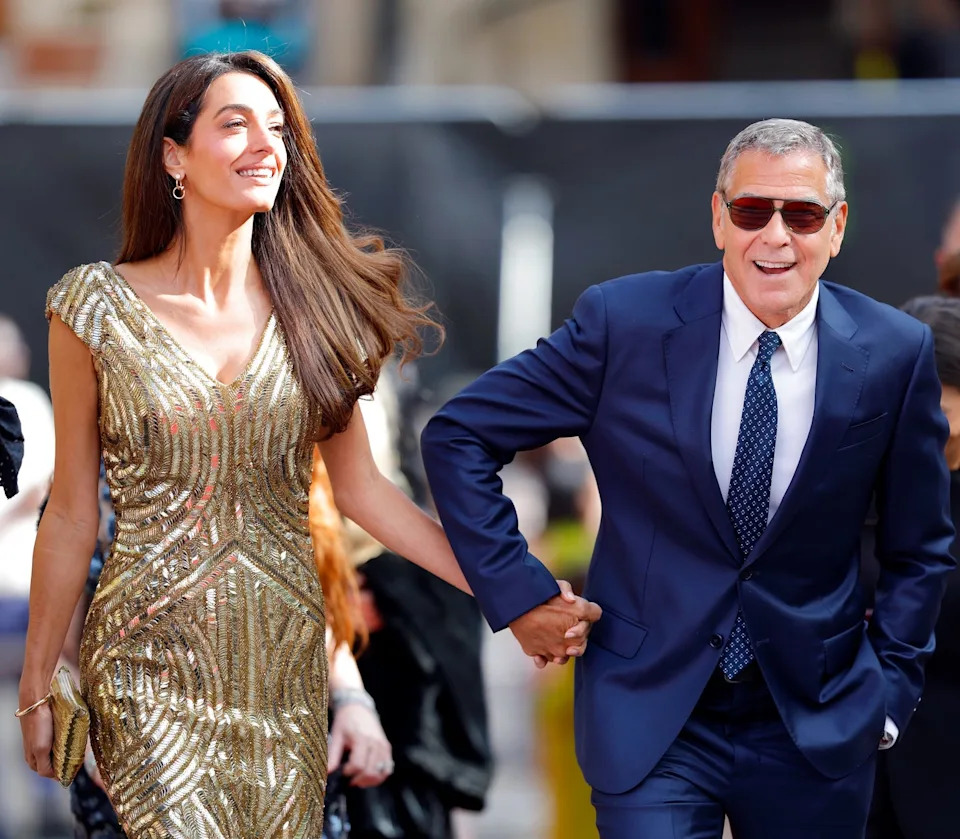 london, england may 11: (embargoed for publication in uk newspapers until 24 hours after create date and time) amal clooney and george clooney attend the king's trust 50th anniversary celebration at the royal albert hall on may 11, 2026 in london, england. the king's trust, formerly known as the prince's trust, was founded by the then prince of wales in 1976 and has helped more than a million young people across the uk reach their potential by developing life skills, preparing for employment or accessing job opportunities. (photo by max mumby/indigo/getty images)