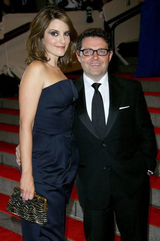 Tina Fey and Jeff Richmond smile for photographers at the Met Gala in N.Y.C. May 3, 2010Credit: Matt Baron/BEI/REX/Shutterstock
