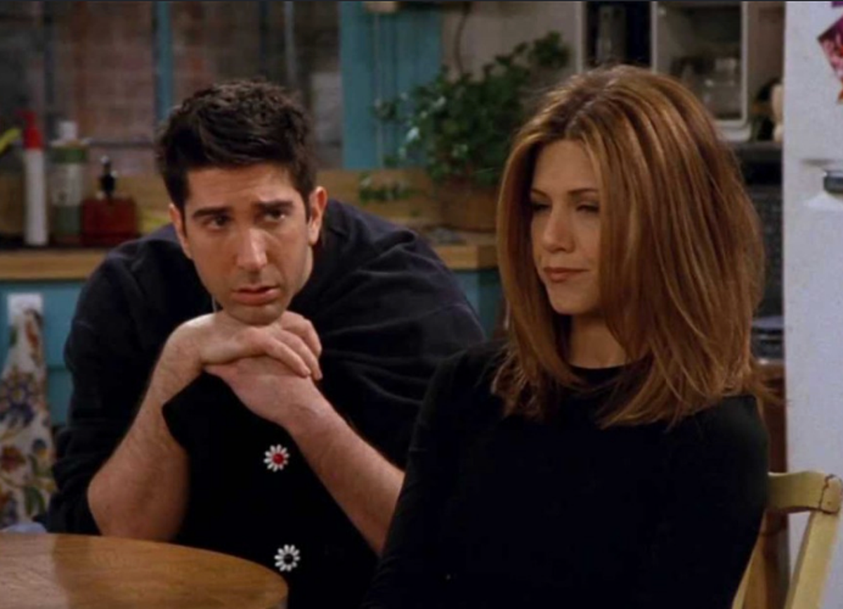 Were Ross and Rachel on a break? 'Friends' fans have debated this since the 1990s (NBC)