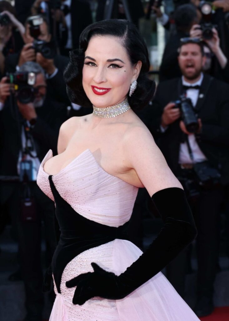 Dita Von Teese at the premiere of 'Amarga Navidad' at the 79th annual Cannes Film Festival | May 2026