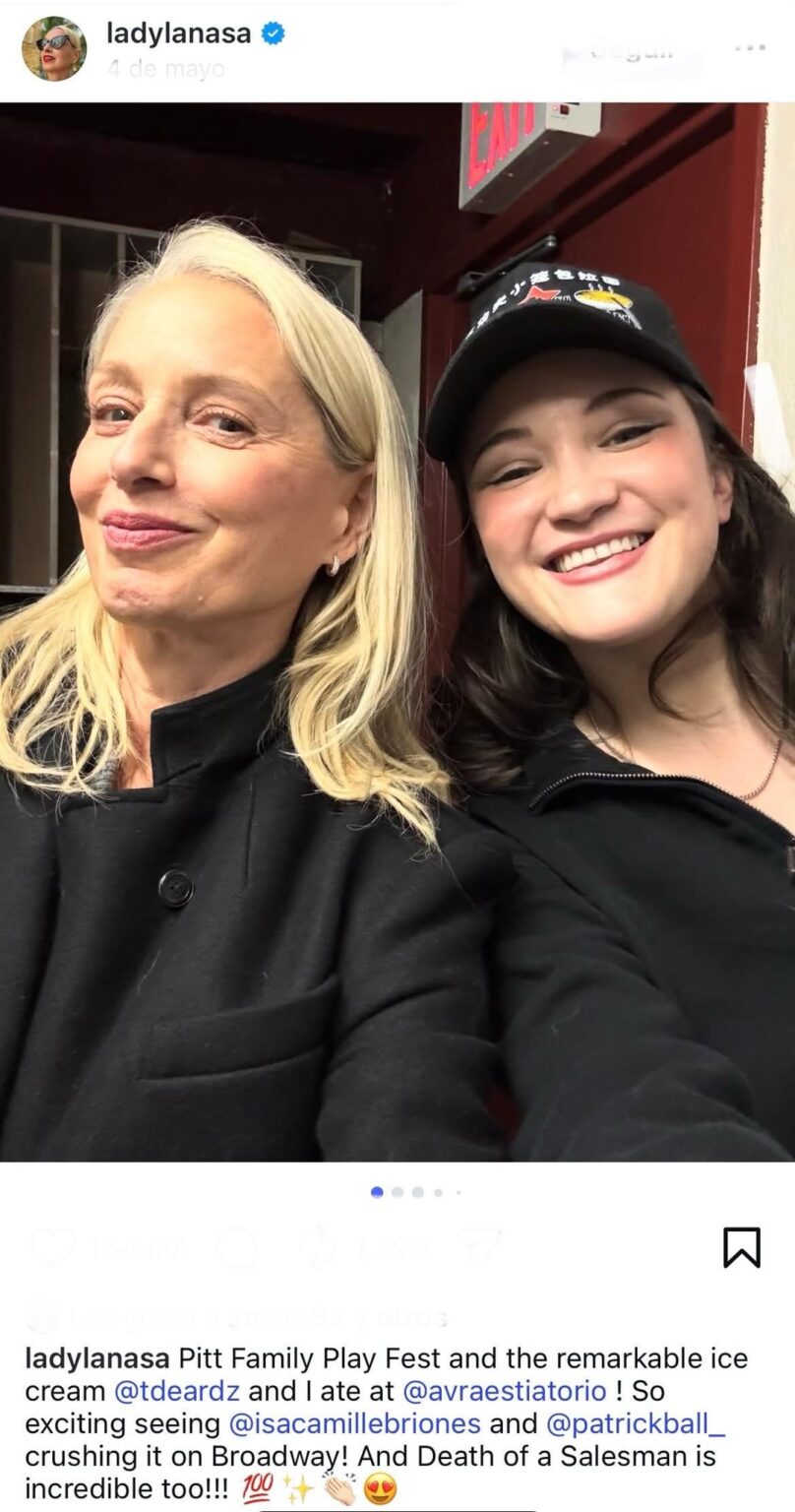 Katherine LaNasa supports her ‘The Pitt’ co-stars Isa Briones and Patrick Ball at their Broadway shows (‘Just in Time’ and ‘Becky Shaw’ respectively)