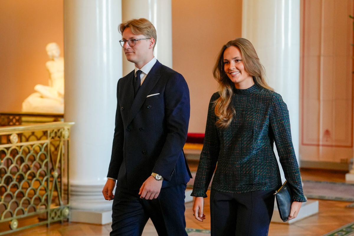 Prince Sverre Magnus and Princess Ingrid Alexandra of Norway at a reception for the Norwegian athletes from the Paralympics in Milano Cortina 2026 