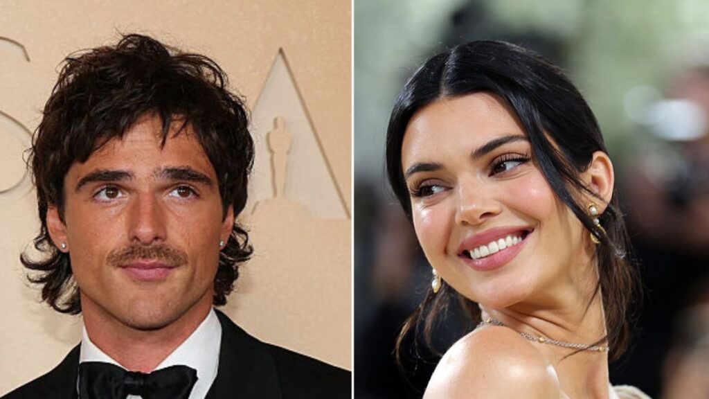 Kendall Jenner and Jacob Elordi take swigs from a bottle of wine on Hawaii trip