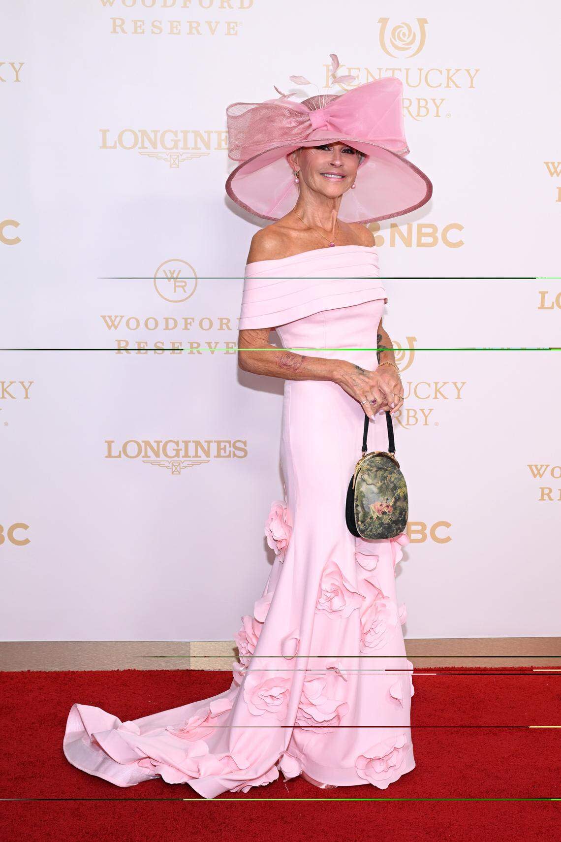 LOUISVILLE, KENTUCKY - MAY 02: Lorrie Morgan attends the Kentucky Derby 152 at Churchill Downs on May 02, 2026 in Louisville, Kentucky. 