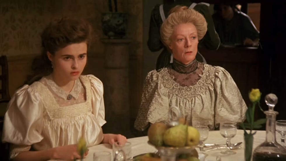 helena bonham carter, maggie smith, a room with a view
