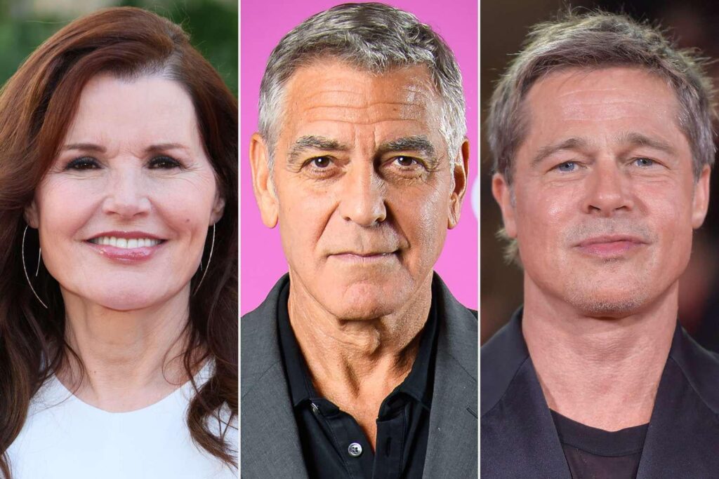 Geena Davis Says George Clooney Hated Brad Pitt After Auditioning for the Same 'Thelma & Louise' Role