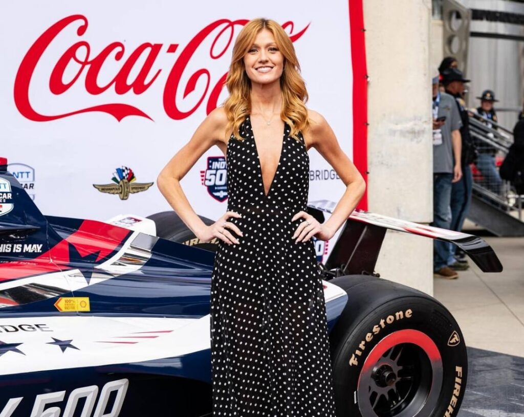 Katherine McNamara at 110th Indianapolis 500 at Indianapolis Motor Speedway 05/24/2026