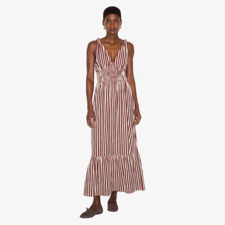Jigsaw Slub Stripe Sundress