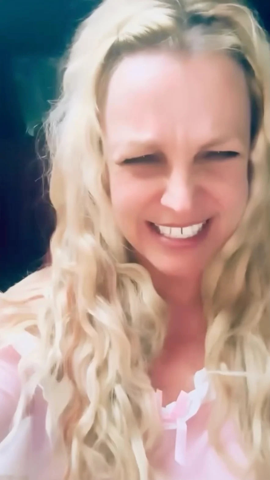 The Grammy winner couldn’t contain her excitement over getting a butter popcorn and slurpee. britney spears/ instagram