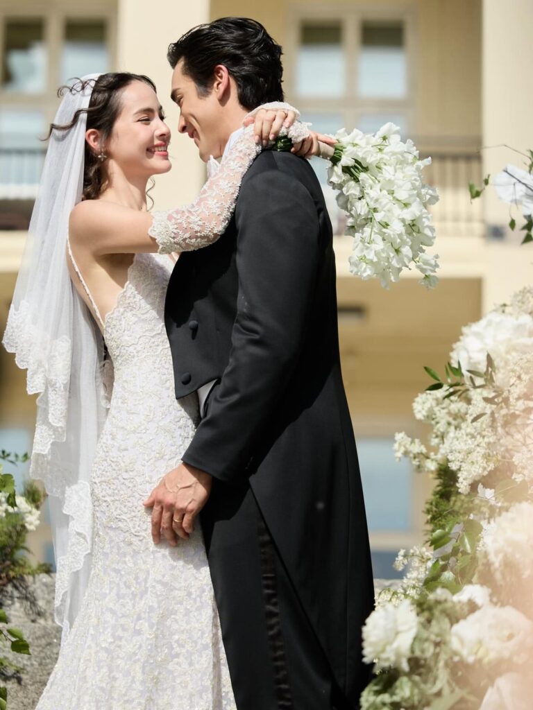 Thailand's more famous celebrity couple Urassaya Sperbund and Nadech Kugimiya are married after 15 years together