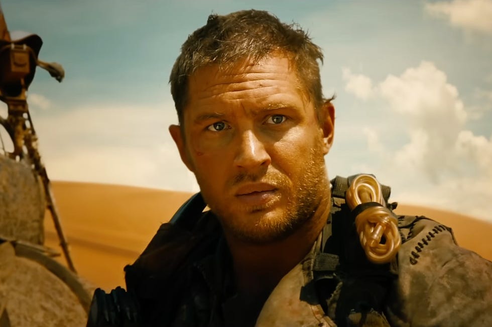 tom hardy in mad max fury road