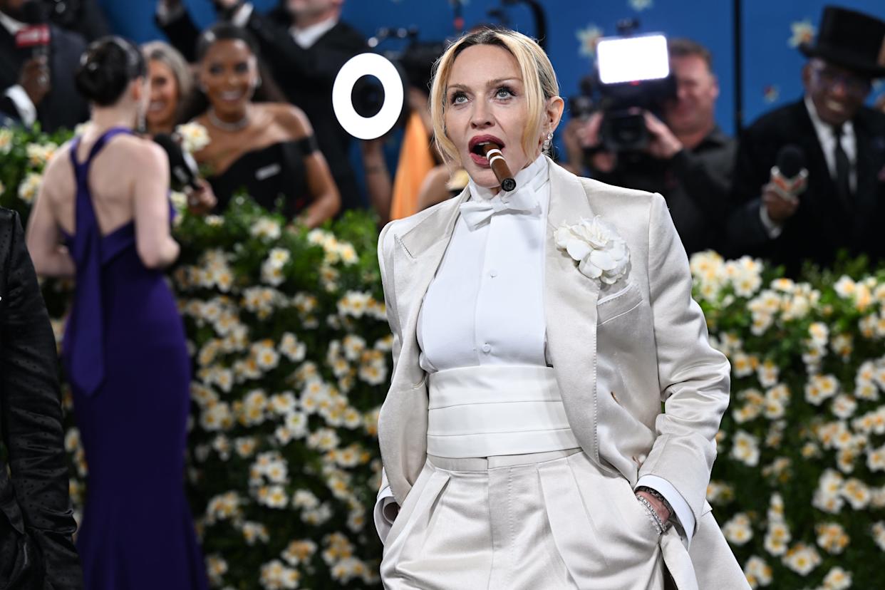 Madonna at the 2025 Met Gala (PA Archive)