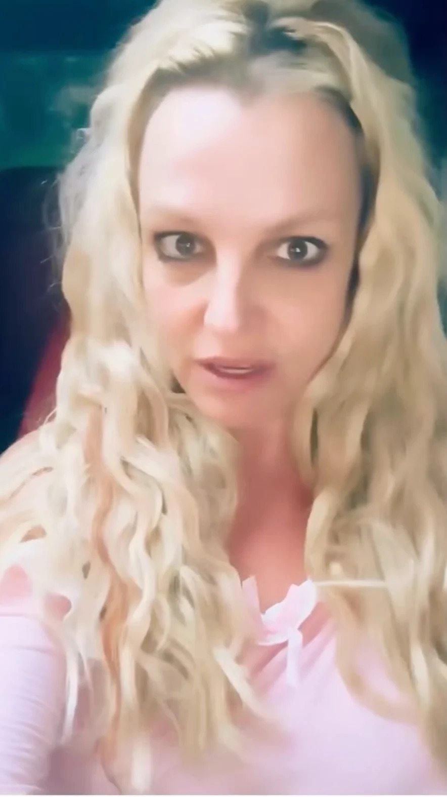 The pop star told her followers in an IG video (seen here) that she was on her way to watch “Devil Wears Prada 2.” britney spears/ instagram