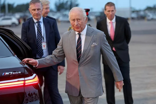 King Charles III visit to Bermuda