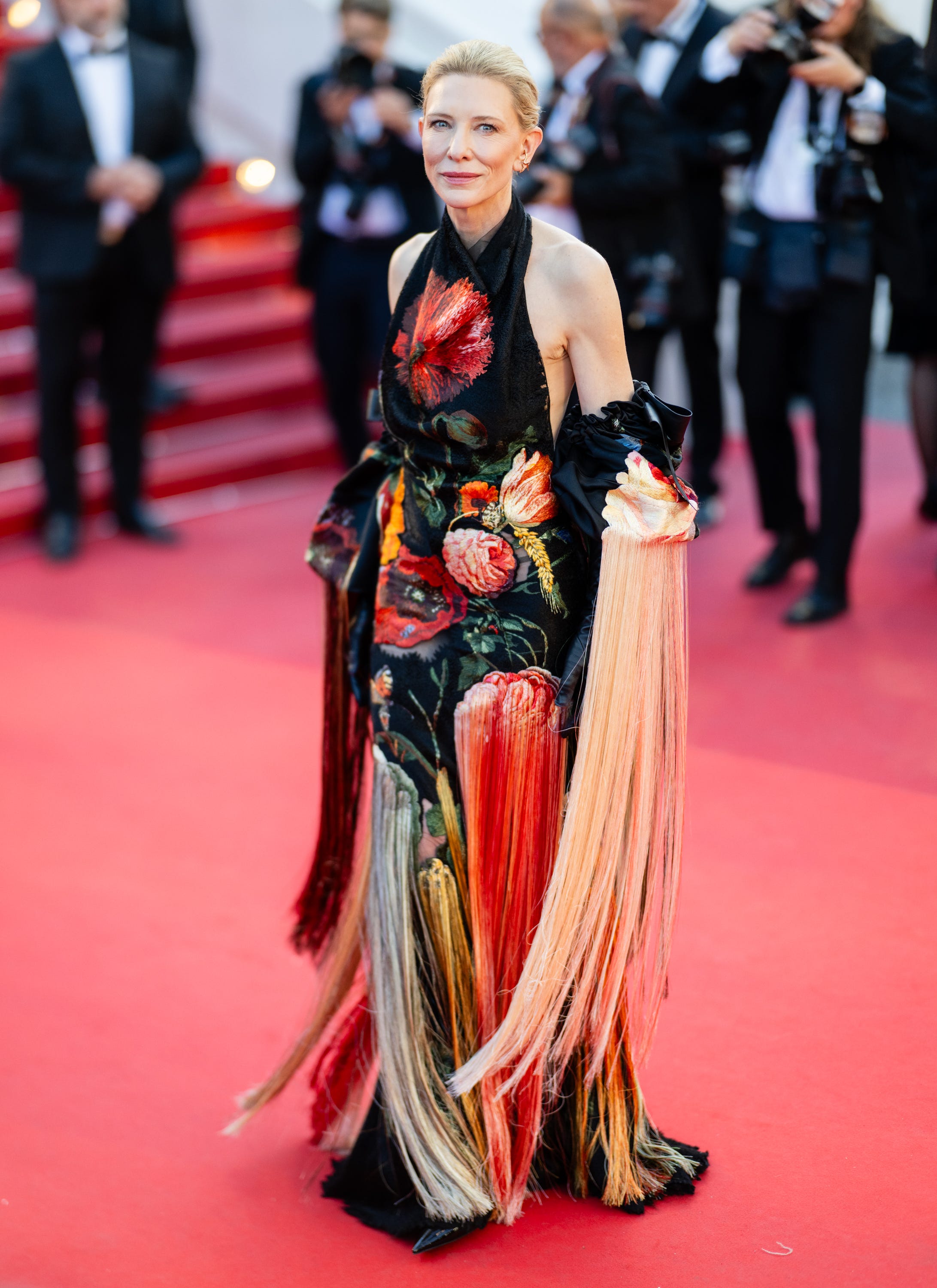cannes, france may 17 cate blanchett attends the garance screening during the 79th annual cannes film festival at palais des festivals on may 17, 2026 in cannes, france photo by samir husseinwireimage