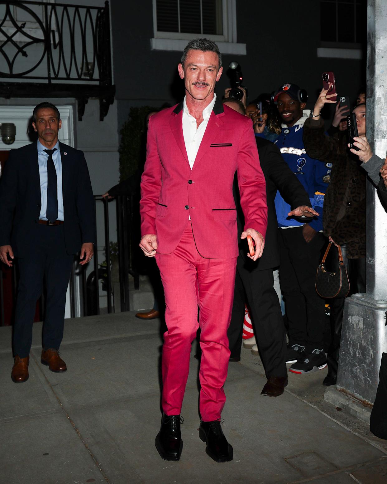 Luke Evans at Anna Wintour's annual pre-Met Gala dinner in May 2026.