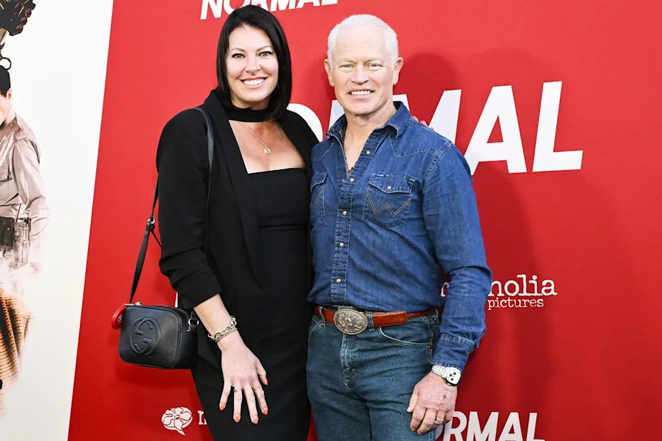 Ruvé and Neal McDonough at the premiere of 'Normal' in AprilCredit: Olivia Wong/WireImage