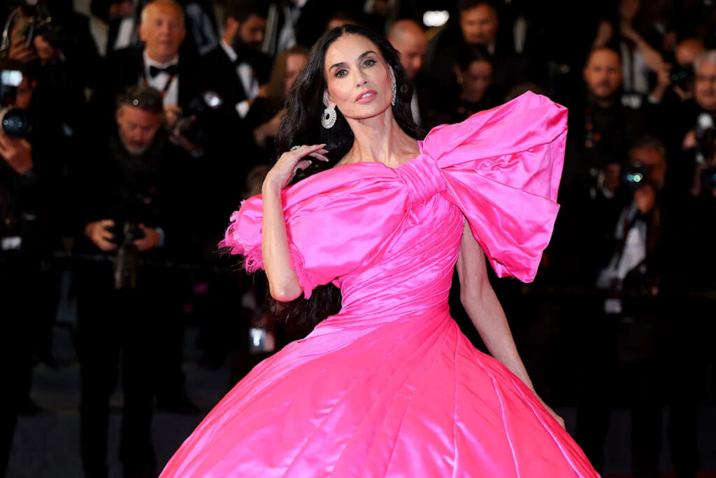 Demi Moore shimmers in pink on the 5th day of Cannes, plus more celebrity red carpet looks from Cate Blanchett, Adam Driver and other stars Demi Moore shimmers in pink on the 5th day of Cannes, plus more celebrity red carpet looks from Cate Blanchett, Adam Driver and other stars