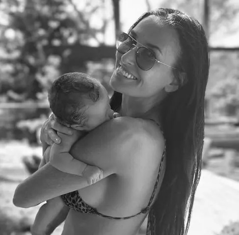 Demi Moore in a bikini with her granddaughter LouettaCredit: Instagram/Demi Moore