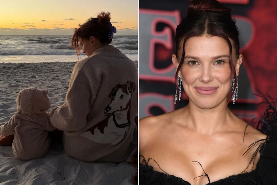 Millie Bobby Brown and her daughterCredit: Millie Bobby Brown/Instagram; Steve Granitz/FilmMagic