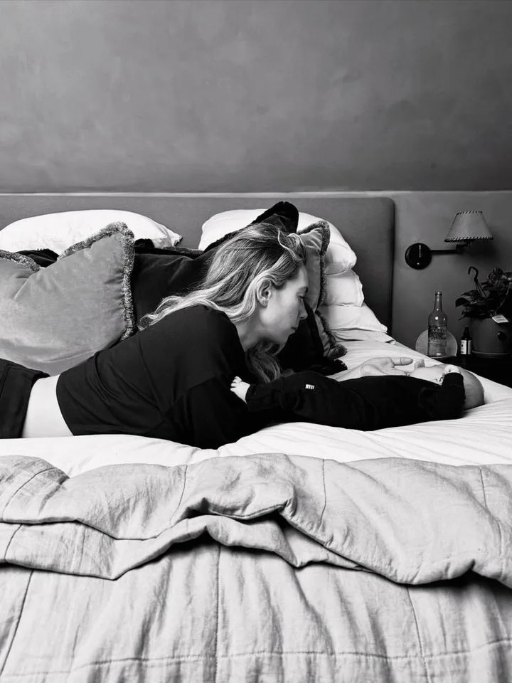 Vanessa Kirby and her babyCredit: Paul Rabil/Instagram