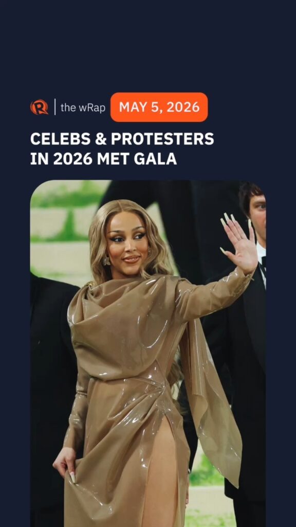 Stars arrive for 2026 Met Gala as protesters target Jeff Bezos Celebrities flock to this year’s Met Gala, as protesters gather in front to bash billionaire Jeff Bezos’ sponsorship of the event. Full story: https://www.rappler.com/people/artists/met-gala-protest-jeff-bezos-2026/