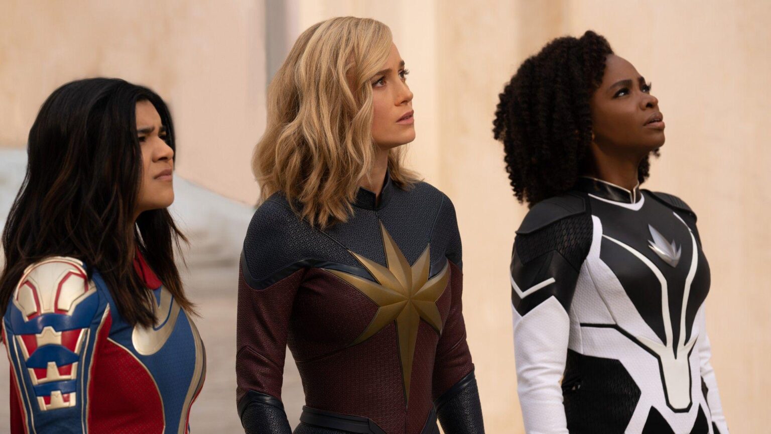 Iman Vellani says she was constantly calling out plot holes on the set of The Marvels: “I was like, ‘I know Reddit nerds are going to call it out. I’m calling it out now. You have the opportunity to fix it now.’”