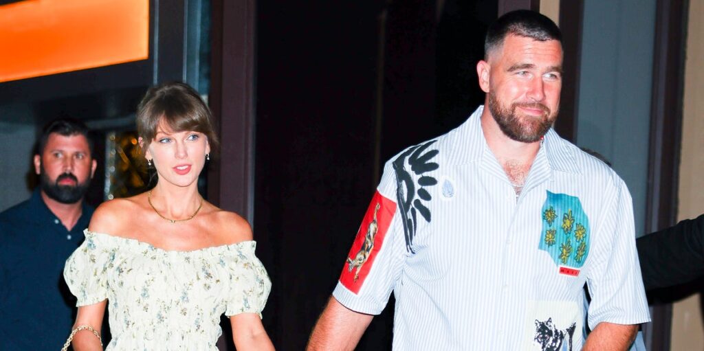 Taylor Swift Wears Off-the-Shoulder Summer Dress on a Date With Travis Kelce