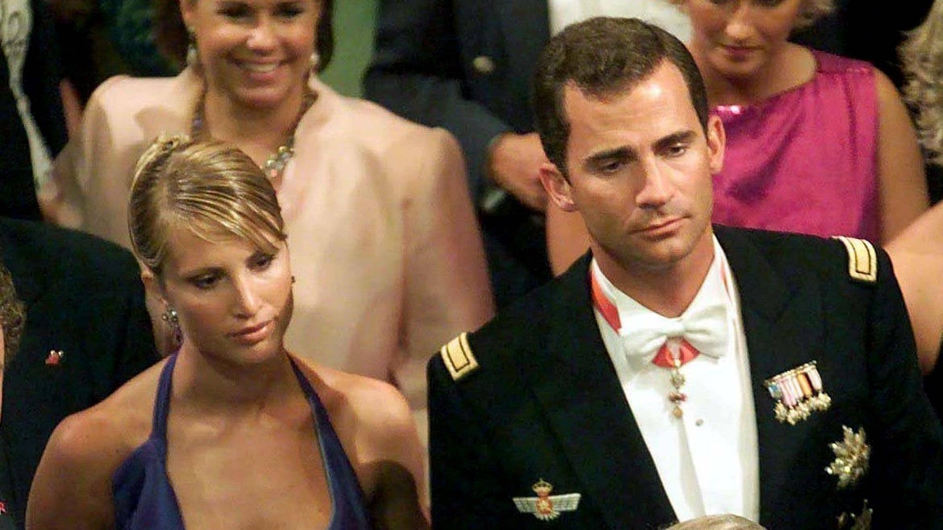 Eva Sannum and Prince Felipe at an event