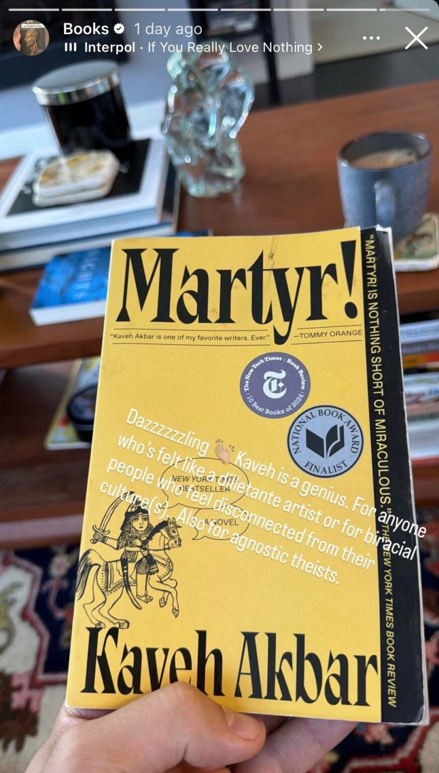 Books that Hudson Williams has recommended (this post is an excuse to talk about books)