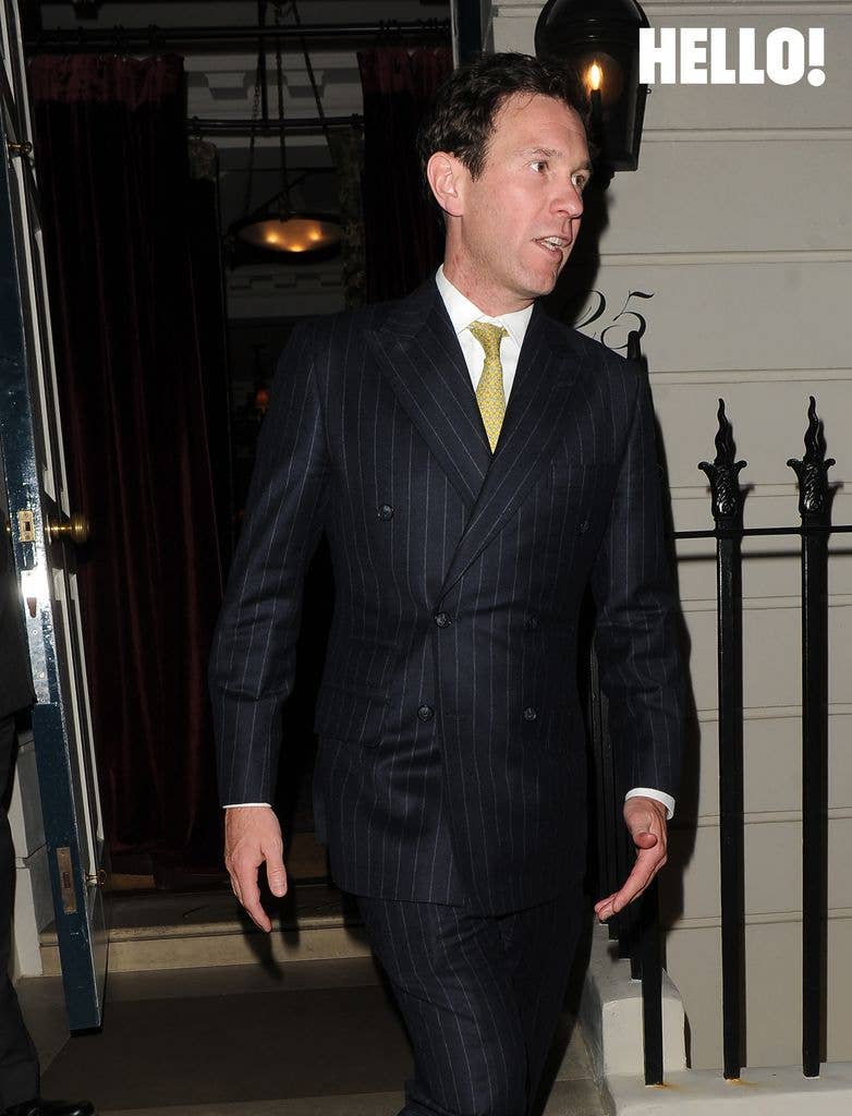 Jack Brooksbank was all suited up for the night event