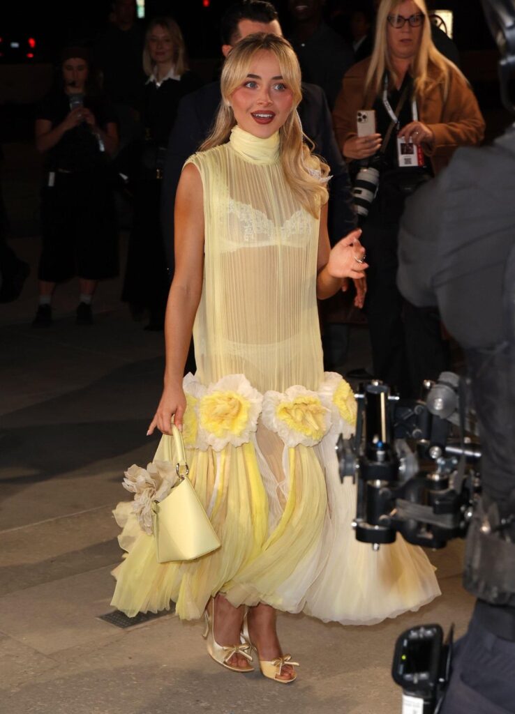 Sabrina Carpenter at the 2027 Dior Cruise Show (May 13, 2026)
