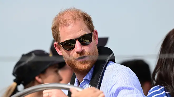 Sydney, Australia. 17th Apr, 2026. Prince Harry and Meghan, the Duke and Duchess of Sussexon a tour of Sydney Harbour with Invictus Australia during a visit to Australia, Sydney, Friday, April 17, 2026