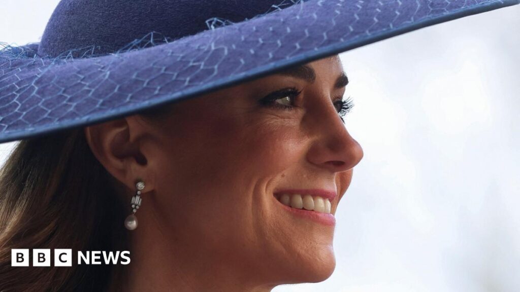 Catherine, Princess of Wales, wearing a hat, March 2026