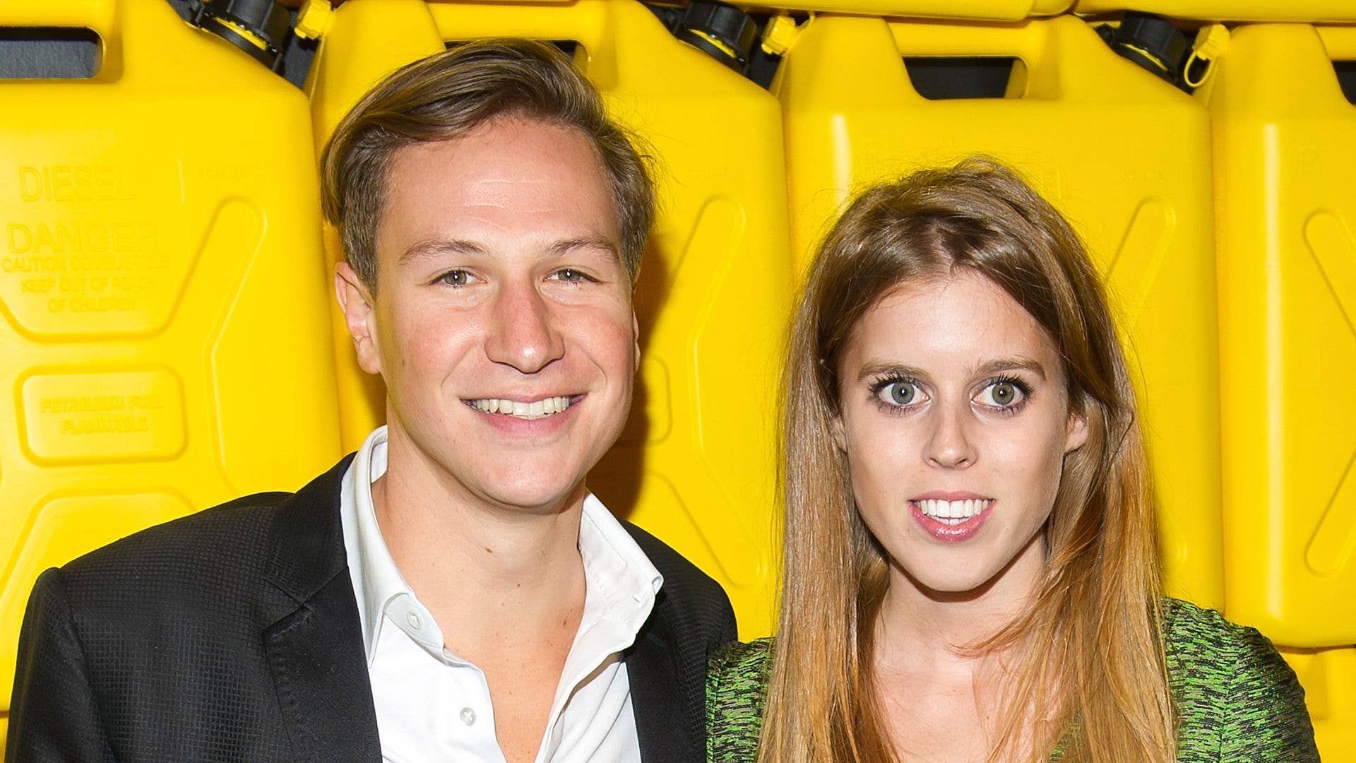Dave Clark with Princess Beatrice