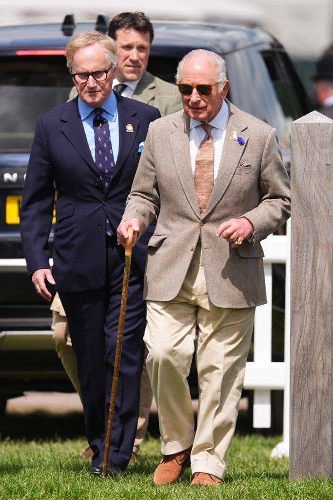 a photo of King Charles at the Royal Windsor Horse Show