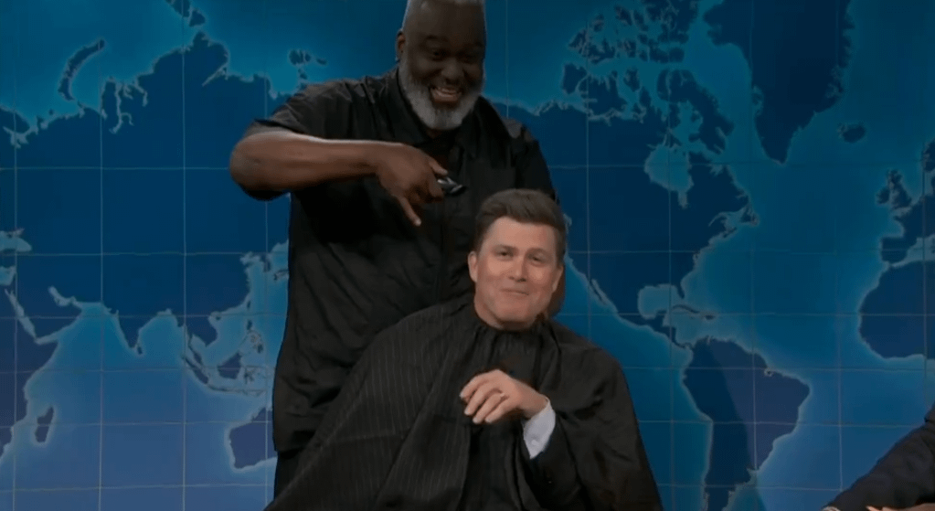 Weekend Update Joke Swap’s Biggest Casualty Was Nearly Colin Jost’s “Award-Winning” Hair: “Send In The Barber”