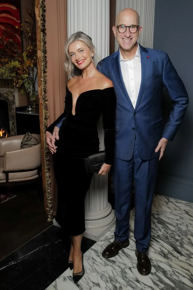 Paulina Porizkova and Jeff Greenstein on November 3, 2025.Credit: Getty Images