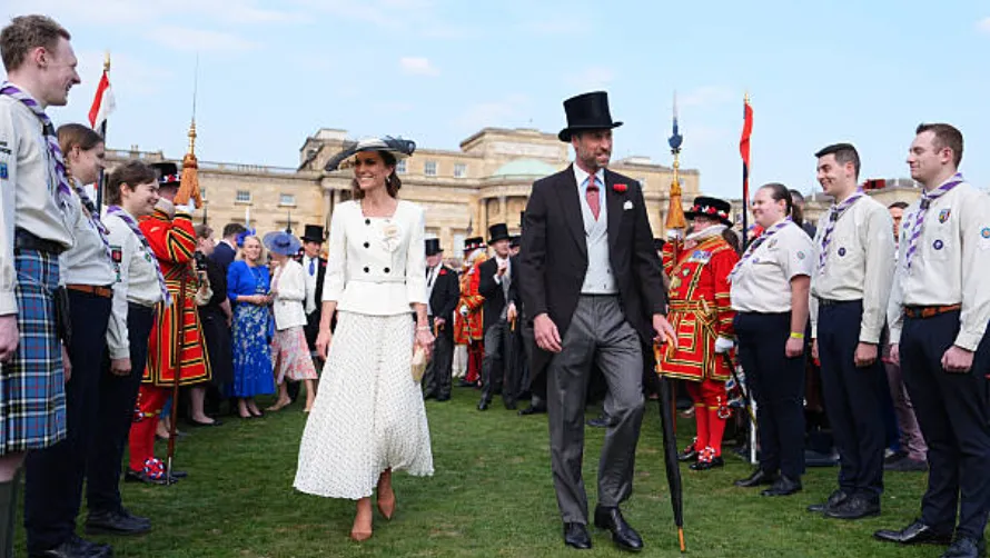 Prince William and Princess Kate make Garden Party descent: See photos